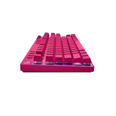 Безжична геймърска клавиатура Logitech G PRO X TKL, Розова - 920-012159 gallery image 2