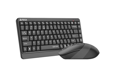 Безжичен комплект клавиатура и мишка A4TECH Fstyler FGS1110Q, Сив - A4-KEY-FGS1110Q-GREY gallery image 3