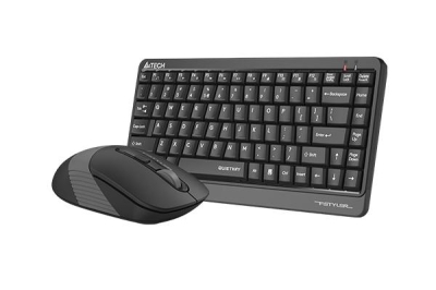 Безжичен комплект клавиатура и мишка A4TECH Fstyler FGS1110Q, Сив - A4-KEY-FGS1110Q-GREY gallery image 4