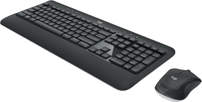 Безжичен комплект клавиатура и мишка Logitech MK540, Черен - 920-008685 gallery image 2
