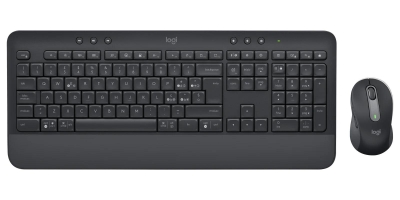 Безжичен комплект клавиатура и мишка Logitech MK650, Черен - 920-011004 gallery image 1