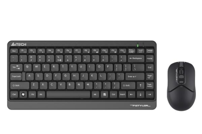 Комплект безжична клавиатура и мишка A4TECH FG1112 - A4-KEY-FG1112, Черен gallery image 1