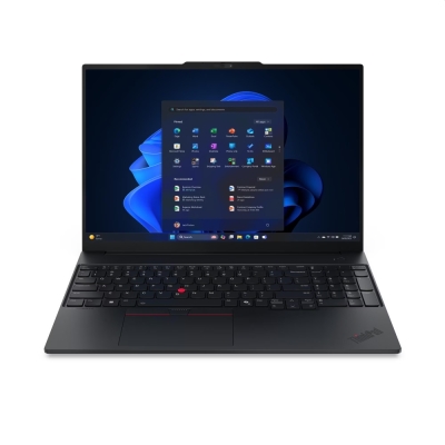 Лаптоп Lenovo ThinkPad E16 Gen 3, 16.0", Intel Core Ultra 5 135H, 16GB RAM, 512GB SSD, Intel Arc Graphics, FreeDOS, Черен - 21SR009RBM gallery image 1