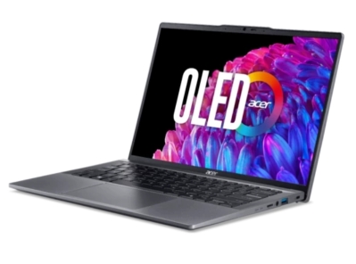 Лаптоп Acer Swift Go 14 SFG14-63-R1DP, 14.0", AMD Ryzen 7 8845HS, 16GB RAM, 512GB SSD, AMD Radeon Graphics, Windows 11 Home, Сив - NX.KTSEX.007 gallery image 2