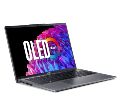 Лаптоп Acer Swift Go 14 SFG14-63-R1DP, 14.0", AMD Ryzen 7 8845HS, 16GB RAM, 512GB SSD, AMD Radeon Graphics, Windows 11 Home, Сив - NX.KTSEX.007 gallery image 3