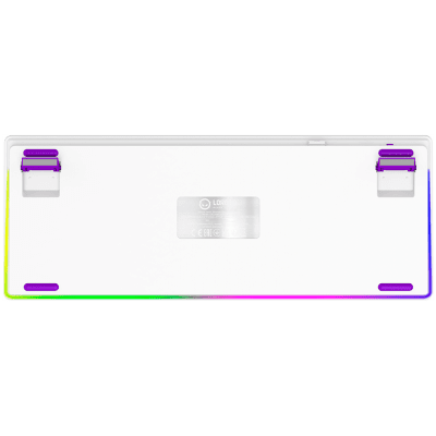 Безжична геймърска клавиатура Lorgar KBP70TKLW, Бяла - LRG-KBP70TKLW-WH-US gallery image 8