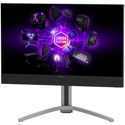 Монитор LORGAR 27MP1, 27", UHD (3840 x 2160), Fast IPS, Mini LED, 160 Hz, 1 ms - LRG-27MP1U160-GY gallery image 3