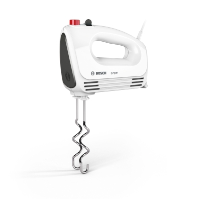 Ръчен миксер Bosch CleverMixx, 375 W, 4 степени, Бял - MFQ22100 gallery image 2