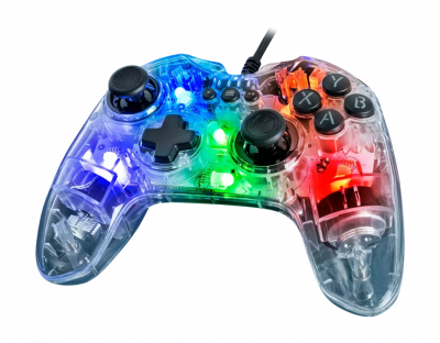 Геймпад Nacon GC-100XF RGB, Прозрачен - PCGC-100RGB gallery image 1
