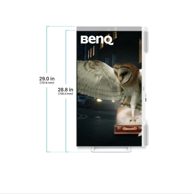 Монитор BenQ EW3290U, 31.5", 4K UHD (3840x2160) IPS, 60Hz, 5ms, Бял - 9H.LN4LJ.LBE gallery image 10