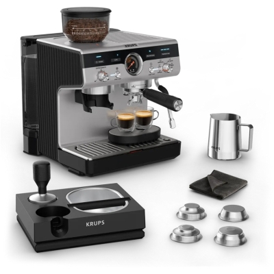 Кафемашина Krups Precision Plus, Сива - XP804T10 gallery image 1