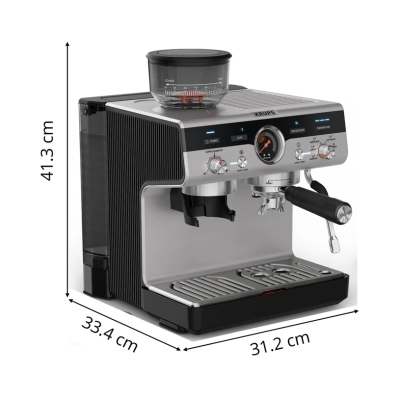 Кафемашина Krups Precision Plus, Сива - XP804T10 gallery image 4