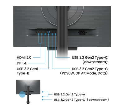 Монитор BenQ RD320UA, 32", 4K UHD (3840 x 2160), IPS, 60 Hz, 5 ms, Черен - 9H.LMTLA.RBE gallery image 6