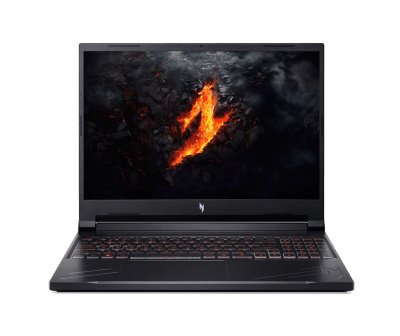 Лаптоп Acer Nitro V 16 ANV16-61-R42L, 16", AMD Ryzen AI 5 340, 16GB RAM, 512GB SSD, NVIDIA GeForce RTX 3050 6GB, Linux, Черен - NH.QUMEX.001 gallery image 1