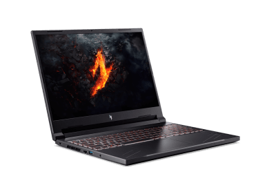 Лаптоп Acer Nitro V 16 ANV16-61-R42L, 16", AMD Ryzen AI 5 340, 16GB RAM, 512GB SSD, NVIDIA GeForce RTX 3050 6GB, Linux, Черен - NH.QUMEX.001 gallery image 2