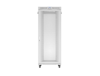 Комуникационен шкаф Lanberg 19" 42U 800 x 1000 mm, Перфорирана врата, Сив - FF01-8042-23SL gallery image 2