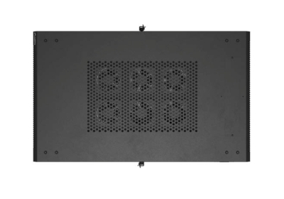 Комуникационен шкаф Lanberg 19" 22U 600 x 1000 mm, Перфорирана врата, Черен - FF01-6022-23B gallery image 4