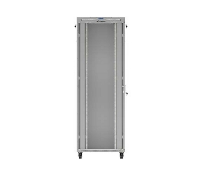 Комуникационен шкаф Lanberg 19" 47U 800 x 1000 mm, Закалена стъклена врата, Сив - FF01-8047-12SL gallery image 7