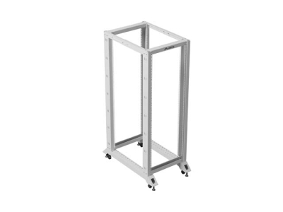 Комуникационен шкаф Lanberg 19" 32U 600 x 1000 mm, Open Frame, Сив - OR01-6032-S gallery image 5