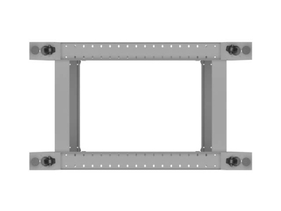 Комуникационен шкаф Lanberg 19" 32U 600 x 1000 mm, Open Frame, Сив - OR01-6032-S gallery image 6