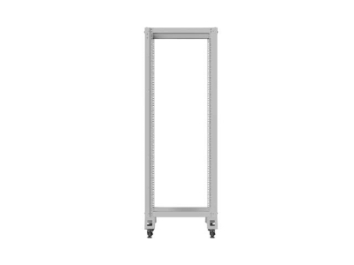 Комуникационен шкаф Lanberg 19" 32U 600 x 800 mm, Open Frame, Сив - OR01-6832-S gallery image 3