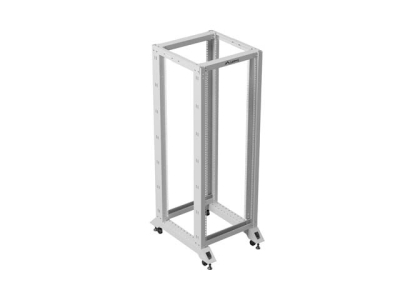 Комуникационен шкаф Lanberg 19" 32U 600 x 800 mm, Open Frame, Сив - OR01-6832-S gallery image 5