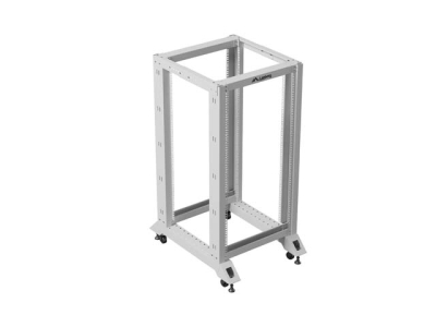 Комуникационен шкаф Lanberg 19" 22U 600 x 800 mm, Open Frame, Сив - OR01-6822-S gallery image 4