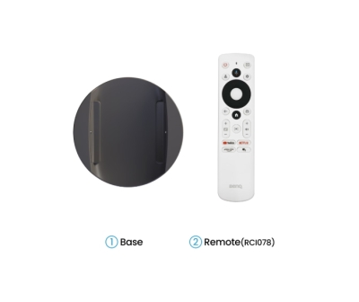 Проектор BenQ GV50, Laser, 500 ANSI Lum, Бял - 9H.JSR77.59E gallery image 8