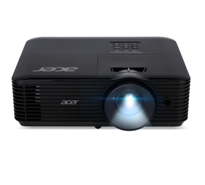 Мултимедиен проектор Acer X1228i, DLP, 4800 ANSI Lum, Черен - MR.JTV11.001 gallery image 1