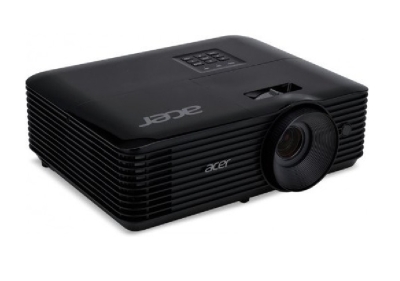 Мултимедиен проектор Acer X1228H, DLP, 4800 ANSI Lum, Черен - MR.JTH11.001 gallery image 2