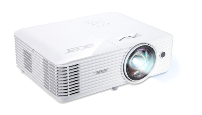 Мултимедиен проектор Acer Projector S1386WH, DLP, 3600 ANSI Lum, Бял - MR.JQU11.001 gallery image 3