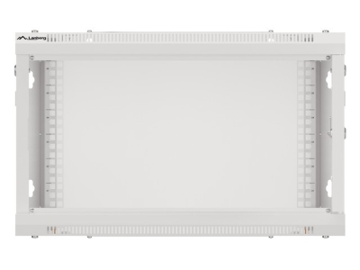Комуникационен шкаф Lanberg 19" 6U 600 x 600 mm, Метална врата, Сив - WF01-6606-00S gallery image 7