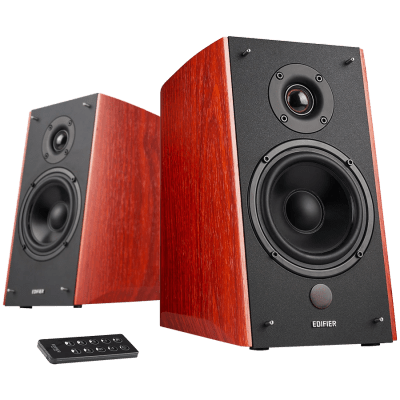 Озвучителна система Edifier R2000DB, 2.0, Черна/Кафява - R2000DB-BR gallery image 1