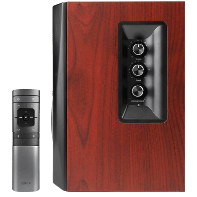 Oзвучителна система Edifier S350DB, 2.1, Черна/Кафява - S350DB-BR gallery image 3