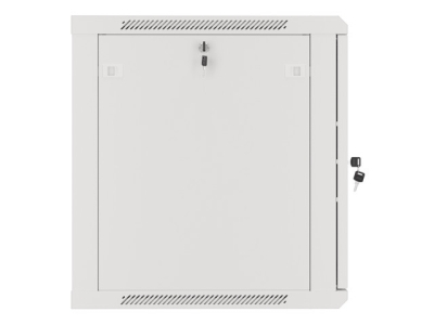 Комуникационен шкаф Lanberg 19" 12U 600 x 600 mm, Метална врата, Сив - WF01-6612-00S gallery image 2
