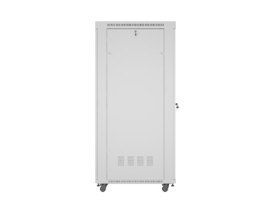 Комуникационен шкаф Lanberg 19" 42U 800 x 1000 mm, Закалена стъклена врата, Сив - FF01-8042-12SL gallery image 8