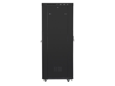 Комуникационен шкаф Lanberg 19" 42U 600 x 1000 mm, Перфорирана врата, Черен - FF01-6042-23BL gallery image 2