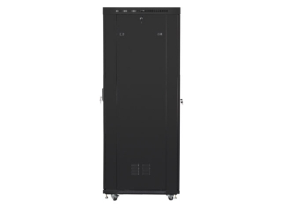 Комуникационен шкаф Lanberg 19" 42U 600 x 1000 mm, Перфорирана врата, Черен - FF01-6042-23BL gallery image 3