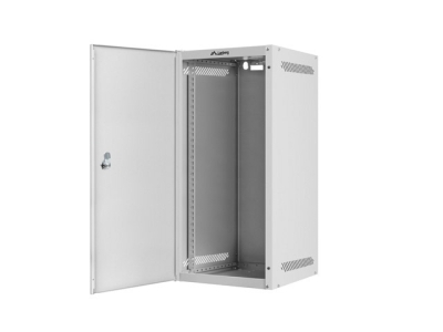 Комуникационен шкаф Lanberg 10" 12U 280 x 310 mm, Метална врата, Сив - WF10-2312-00S gallery image 6