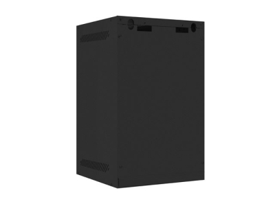 Комуникационен шкаф Lanberg 10" 9U 280 x 310 mm, Метална врата, Черен - WF10-2309-00B gallery image 5