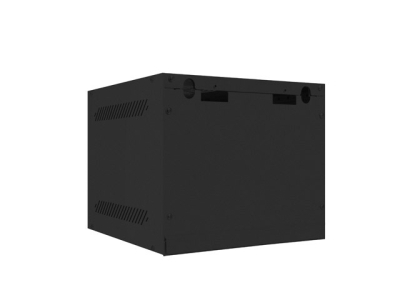 Комуникационен шкаф Lanberg 10" 6U 280 x 310 mm, Метална врата, Черен - WF10-2306-00B gallery image 5