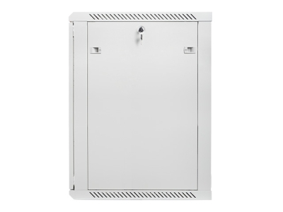 Комуникационен шкаф Lanberg 19" 18U 600 x 600 mm, Закалена стъклена врата, Сив - WF01-6618-10S gallery image 4
