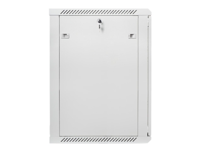 Комуникационен шкаф Lanberg 19" 18U 600 x 600 mm, Закалена стъклена врата, Сив - WF01-6618-10S gallery image 5