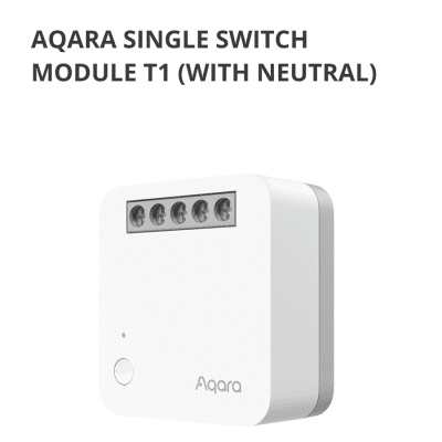 Смарт превключвателен модул Aqara T1, With Neutrаl - SSM-U01 gallery image 5