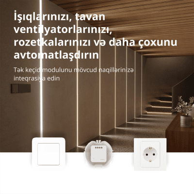 Смарт превключвателен модул Aqara T1, With Neutrаl - SSM-U01 gallery image 9