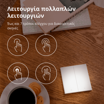 Безжичен смарт ключ Aqara Wireless Remote Switch H1 - WRS-R02 gallery image 28