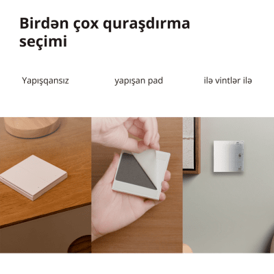 Безжичен смарт ключ Aqara Wireless Remote Switch H1 - WRS-R02 gallery image 45