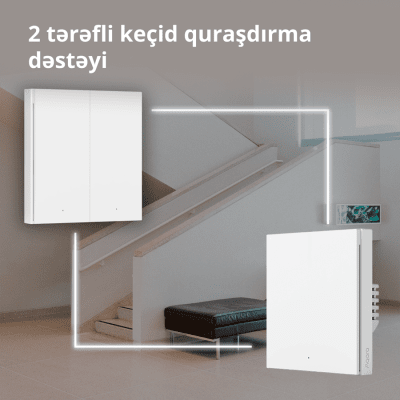 Безжичен смарт ключ Aqara Wireless Remote Switch H1 - WRS-R02 gallery image 57