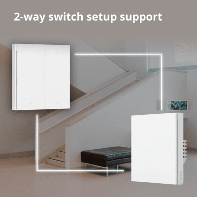 Безжичен смарт ключ Aqara Wireless Remote Switch H1 - WRS-R02 gallery image 59