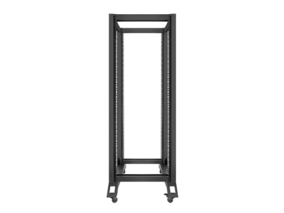 Комуникационен шкаф Lanberg 19" 32U 600 x 800 mm, Open Frame, Черен - OR01-6832-B gallery image 6